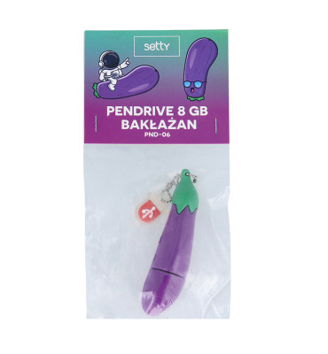 Setty Pendrive 8GB Eggplant...