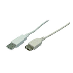 USB 2,0 Cable, FORLÆNGER, 3,0M